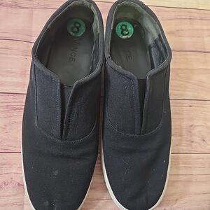Vince Men's Black Slip-On Shoes